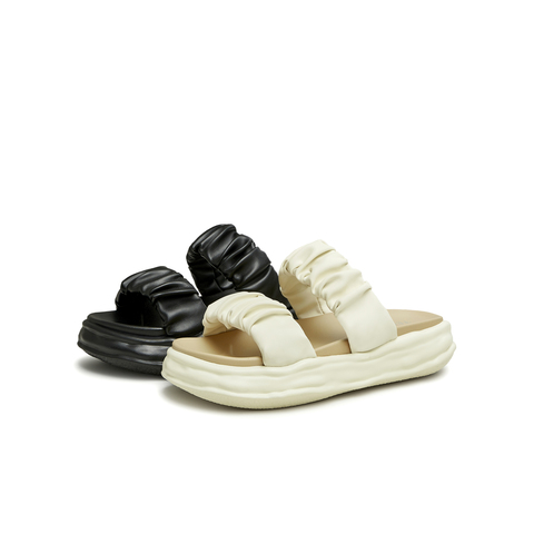 天美意2023夏新款商场同款厚底溶解底柔软舒适女拖鞋BG611BT3