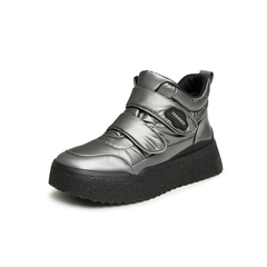 天美意2023冬新款商场同款户外休闲雪地靴加绒保暖女靴CPP43DD3