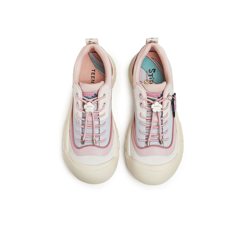 天美意2024春新款商场同款史迪奇联名厚底休闲女老爹鞋CLS23AM4