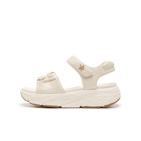 天美意2024夏新款商场同款厚底百搭增高通勤女休闲凉鞋CRD08BL4