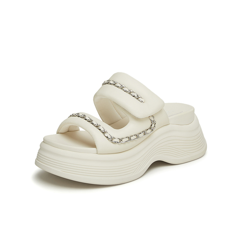 天美意2024夏新款商场同款厚底增高外穿百搭休闲女拖鞋BJ141BT4