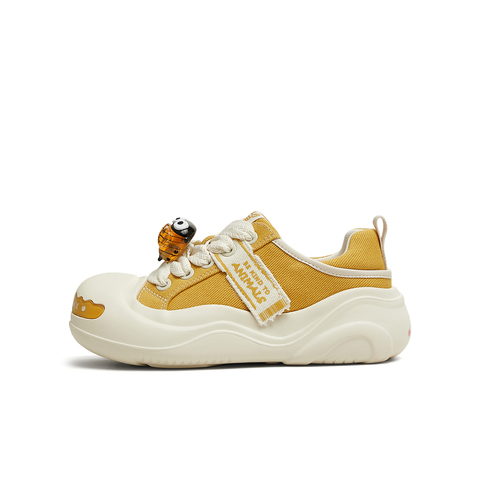 天美意2025夏新款商场同款趴趴农场系列百搭女休闲板鞋CIK20BM5