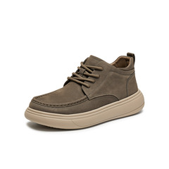 天美意2025冬新款商场同款厚底英伦皮鞋百搭男工装鞋3XF01DD5