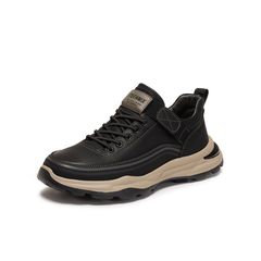 天美意2025冬新款商场同款休闲运动复古户外男工装鞋3YA01DM5