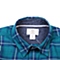 Timberland/添柏岚正品蓝绿色格子长袖衬衫7304J