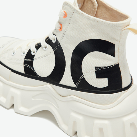 OGR屾系列 印花高帮硫化帆布鞋