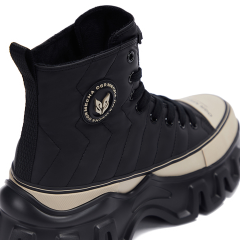 OGR屾系列 太空棉版机甲厚底高帮硫化鞋