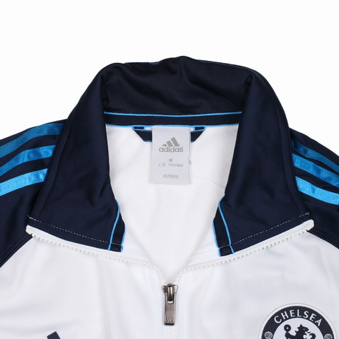 阿迪达斯X51098深蓝】adidas阿迪达斯男子切尔西足球针织夹克X51098