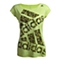 adidas阿迪达斯新款女子图案系列短袖T恤AC3307