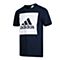 adidas阿迪达斯新款男子运动系列圆领短T恤S98726