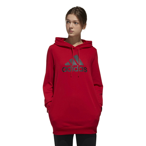 adidas阿迪达斯女子ISC HOODY LONG针织套衫EH6491