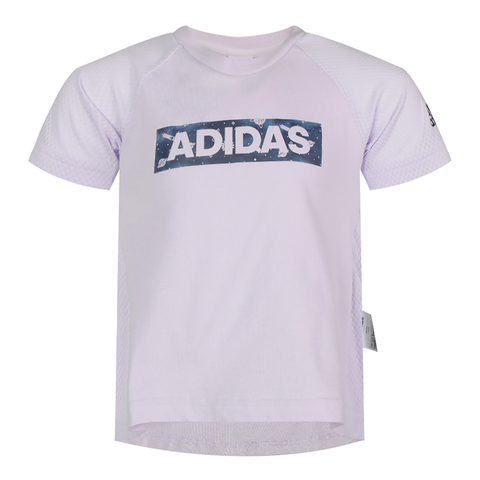 adidas阿迪达斯2020女小童LG ST G TEE短袖T恤FM9804