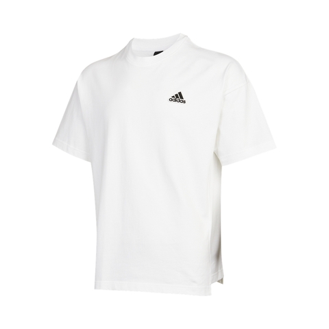 Adidas阿迪达斯2021男子M BADGE TEE圆领短T恤HA3646
