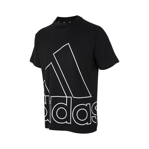 Adidas阿迪达斯2021男子U BIG LOGO T圆领短T恤H60662