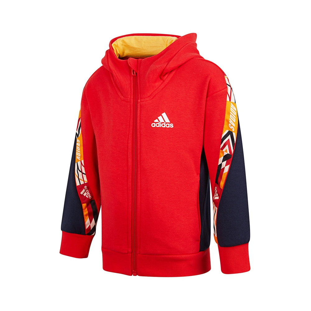 阿迪达斯QC260红色】Adidas Kids阿迪达斯小童2022男小童LB WARM FT JKT