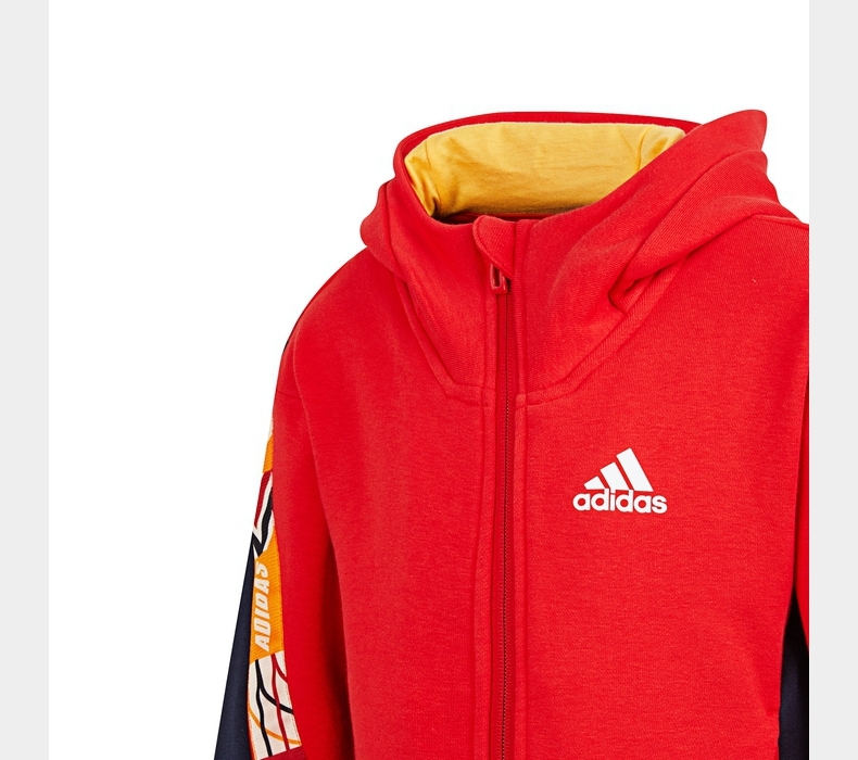 阿迪达斯QC260红色】Adidas Kids阿迪达斯小童2022男小童LB WARM FT JKT