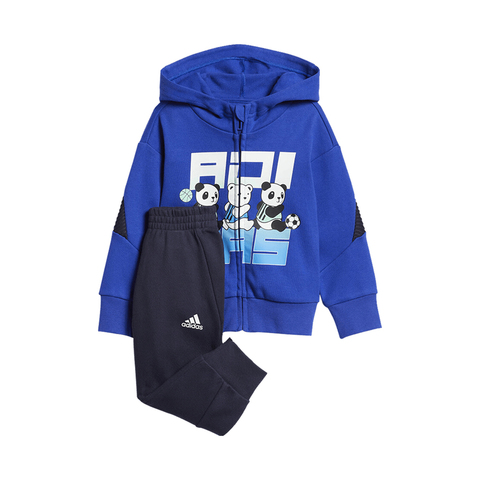 adidas kids阿迪达斯小童2023男婴童IN F FZ HDY SET长袖针织套服IA5307