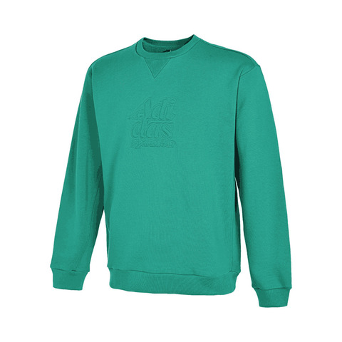 adidas阿迪达斯2024男子ST FL LOGO SWT针织圆领套衫IT3976