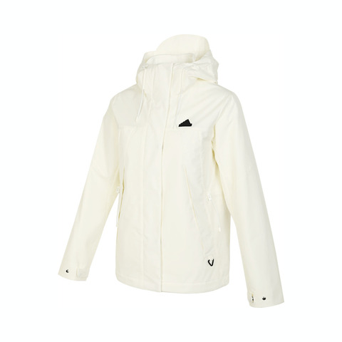 adidas阿迪达斯2025女子CESP 3IN1 JKT2梭织连帽外套JF6659