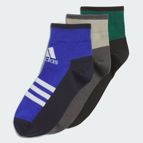 adidas kids阿迪达斯小童2024男大童KIDS ANKLE 3P袜子IM5191