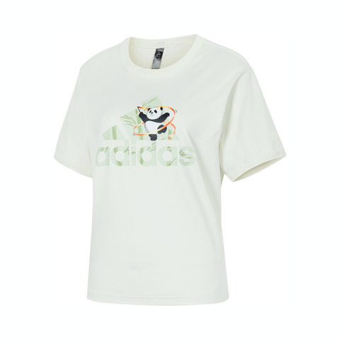 adidas阿迪达斯2024女子W CHINA TEE2圆领短TJI6868