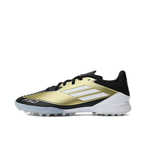 adidas kids阿迪达斯小童2024男大童F50 LEAGUE TF J MESSI足球鞋IG9277