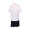 adidas kids阿迪达斯小童2024女大童JK SPW TN SET短袖针织套服JD5202