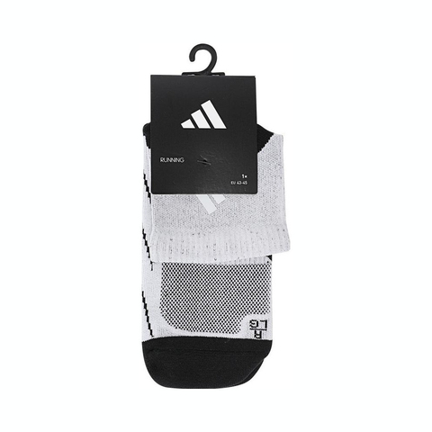 adidas阿迪达斯2024中性RUN SOCK 1PP袜子JC9306