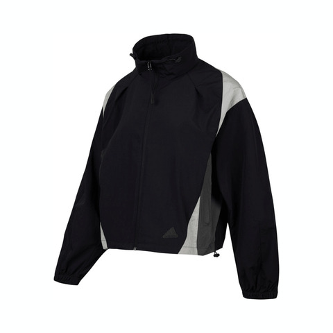 adidas阿迪达斯2024女子FUSTL WV JKT梭织无帽外套JP1454