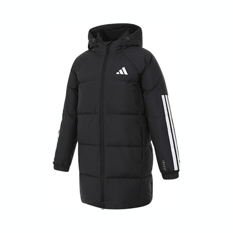 adidas阿迪达斯2024女子W MID DOWN JKT厚羽绒服-长JG3855