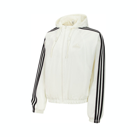 adidas阿迪达斯2024女子W 3S JKT1梭织外套JW4644