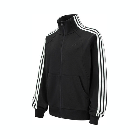 adidas阿迪达斯2024女子W 3S JKT2针织外套JN0759