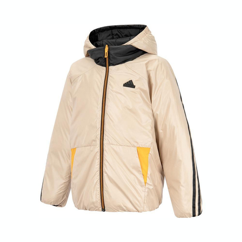 adidas阿迪达斯2024男小童LK REV DOWN JKT羽绒服JJ5010
