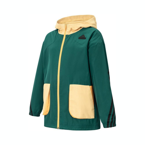 adidas阿迪达斯2024男小童LK WV JKT梭织外套JN9580