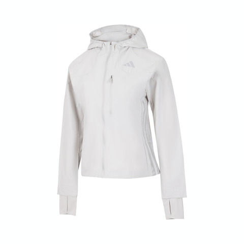 adidas阿迪达斯2024女子ADIZERO HE JK W梭织连帽外套JM7902