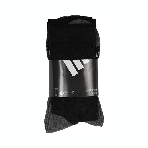 adidas阿迪达斯2025中性PRF C CC CRW 3P长袜优惠装JC6411