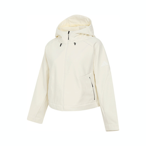 adidas阿迪达斯2025女子MT BONDED JKT梭织连帽外套JM8858