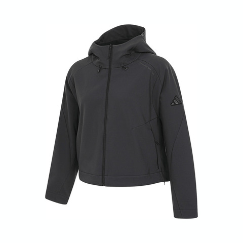 adidas阿迪达斯2025女子MT BONDED JKT梭织连帽外套JM4318