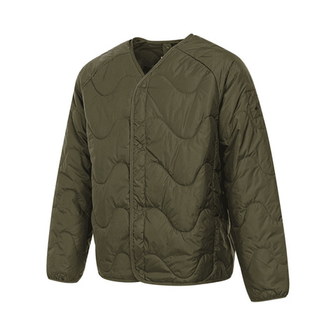 adidas阿迪达斯2025男子NUGANIC INS JKT薄棉服JD1095