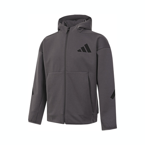 adidas阿迪达斯2025男子M Z.N.E. FZ针织连帽外套JD2911