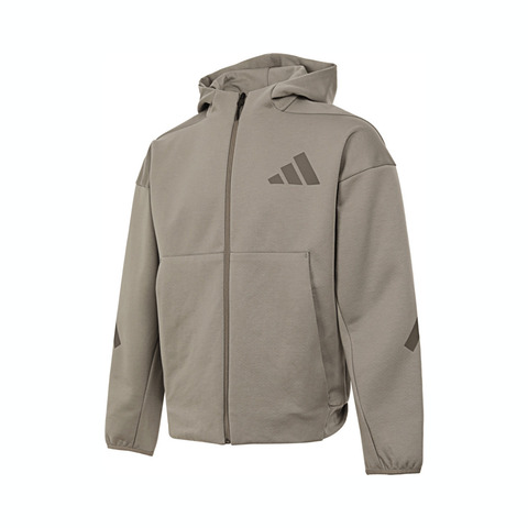 adidas阿迪达斯2025男子M Z.N.E. FZ针织连帽外套JC5495