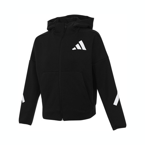 adidas阿迪达斯2025女子W Z.N.E. FZ针织连帽外套JC5392