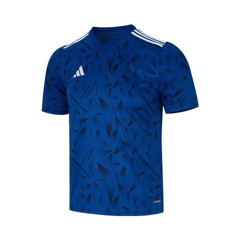 adidas阿迪达斯2025男大童T ICON25 JSY Y针织无领短TJJ1952