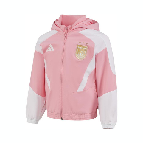 adidas阿迪达斯2025女小童LK 2IN1 JKT梭织连帽外套JN1747