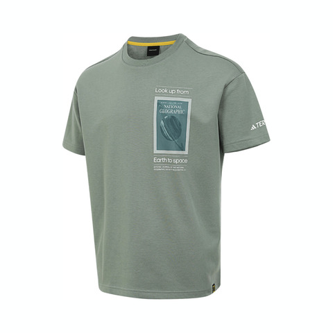 adidas阿迪达斯2025中性NG U AR F GFX T针织无领短TJD5963