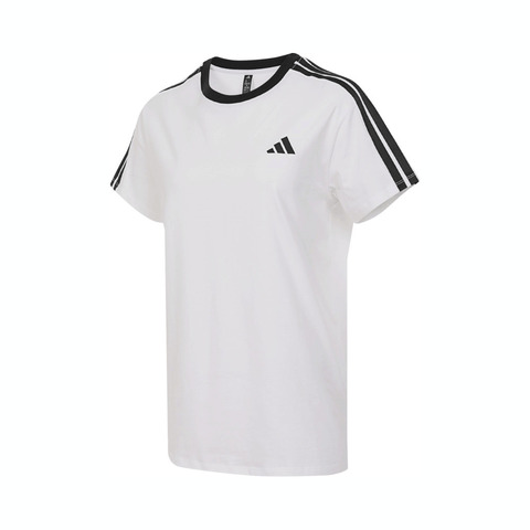 adidas阿迪达斯2025女子DANCE TEE1针织无领短TJY7613