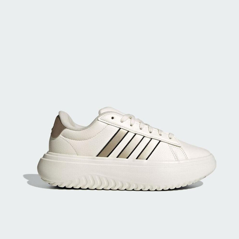 adidas阿迪达斯2025女子GRAND COURT PLATFORMSPW FTW-网球JS2944