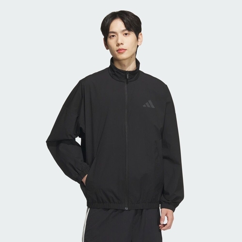 adidas阿迪达斯2025男子ST FL MH WV JKT梭织连帽外套JZ8408