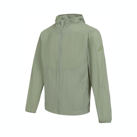 adidas阿迪达斯2025男子TH LW WV JKT梭织连帽外套JZ8403