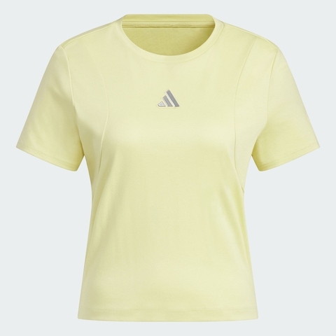 adidas阿迪达斯2025女子MT SS TEE针织无领短TJM8818